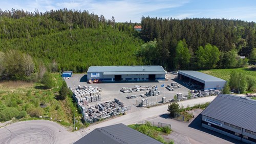 Tomställd kombifastighet i Björröd Industriområde